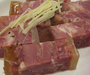 pig recipe, aspic