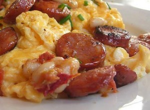 pudding salami