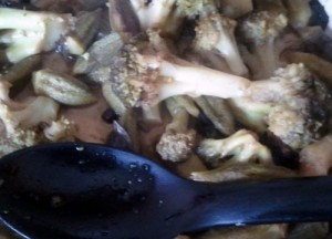 Broccoli and okra recipe