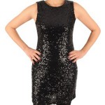 black dress evening