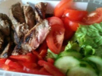 Salată cu carne de viţel