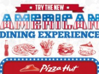 Pizza Hut lansează meniul American Dining Experience